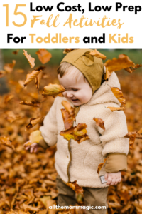 fall activities for preschool